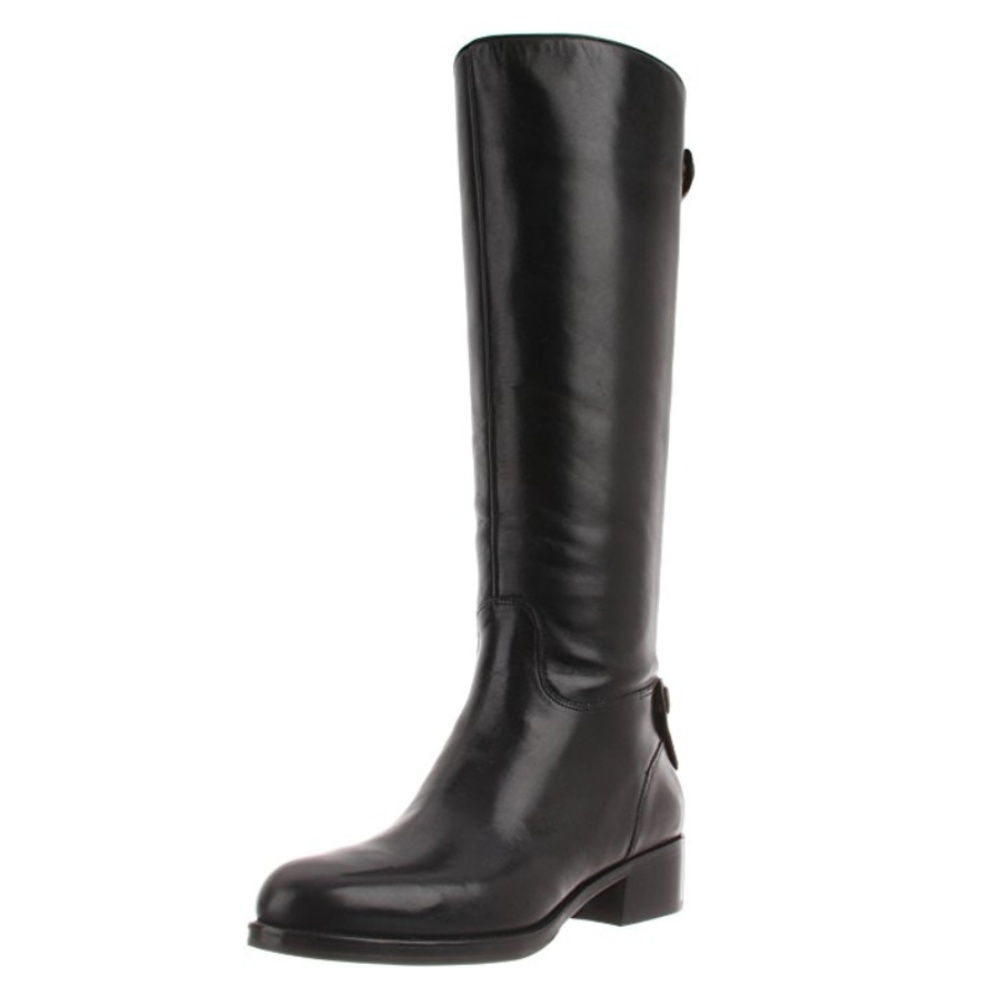 Joan & David Tall Black Riding Boots